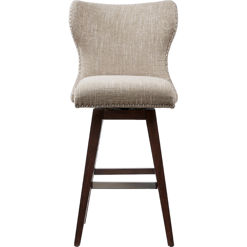 amenadiel light brown bar stool   