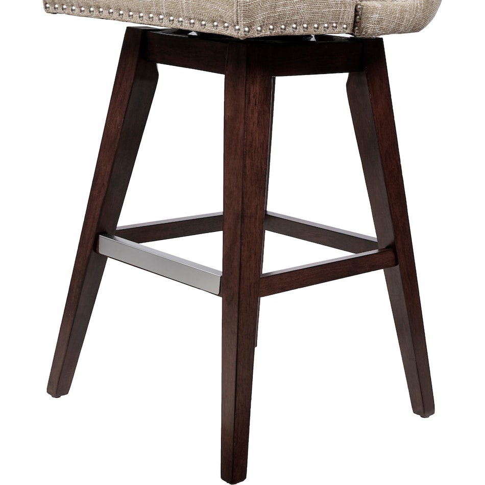 amenadiel light brown bar stool   