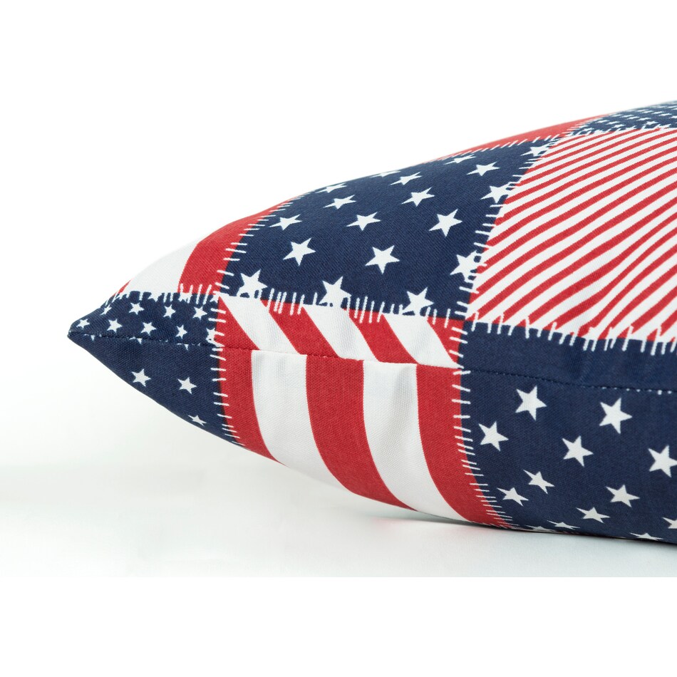america multicolor outdoor pillow   