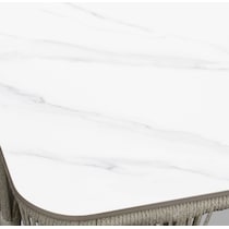 amherst white outdoor sofa set   