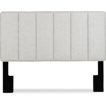 amory white king california king headboard   