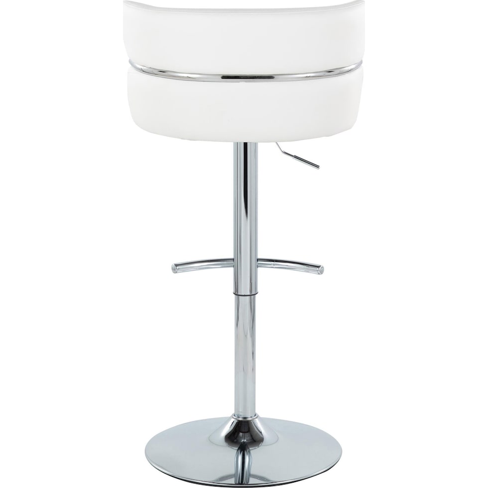 anabelle white bar stool   