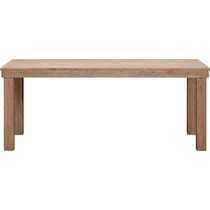 anaheim light brown dining table   