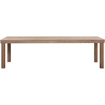 anaheim light brown dining table   