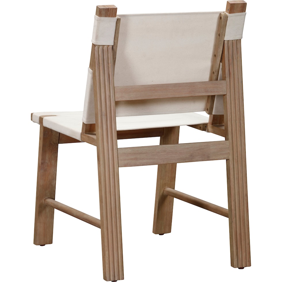 anaheim white dining chair   