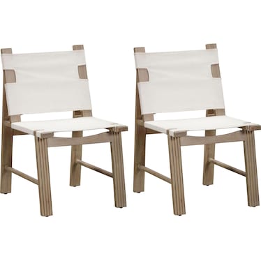 Anaheim Set of 2 Outdoor Dining Chairs