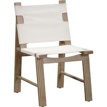 anaheim white dining chair   