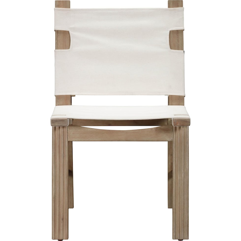 anaheim white dining chair   