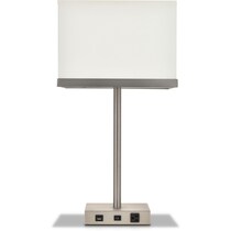 anakin gray table lamp   