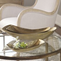 anas gold decorative bowl   