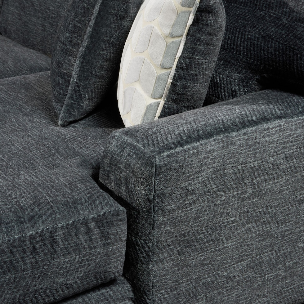 andi gray  pc sectional and ottoman   