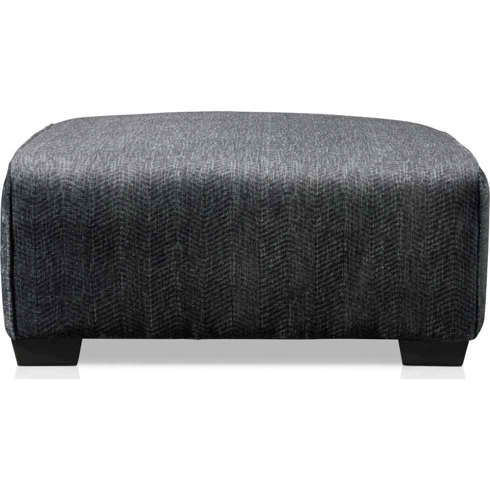 andi gray ottoman   