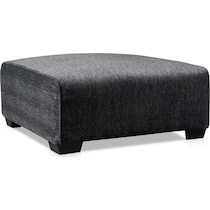 andi gray ottoman   
