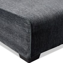 andi gray ottoman   