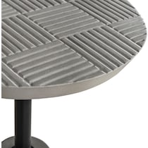 andorra gray end table   
