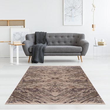 Andre 7.6" x 10.6" Area Rug - Multi