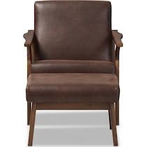 andrea dark brown  pc living room   