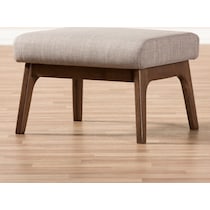 andrea gray ottoman   