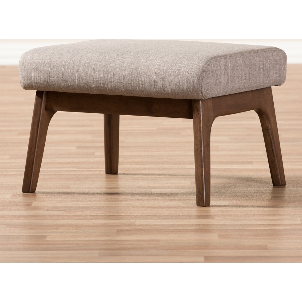 andrea gray ottoman   