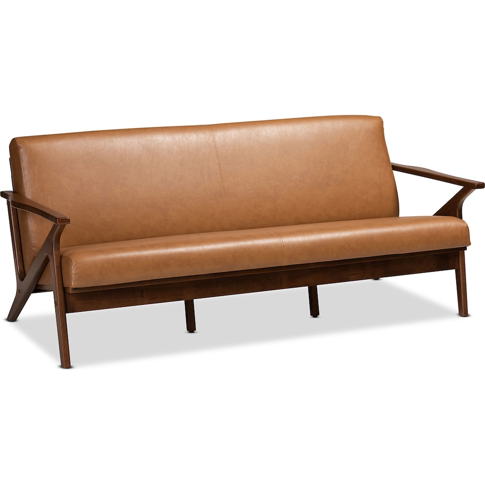 andrea light brown sofa   