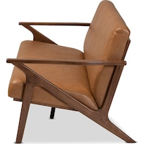 andrea light brown sofa   