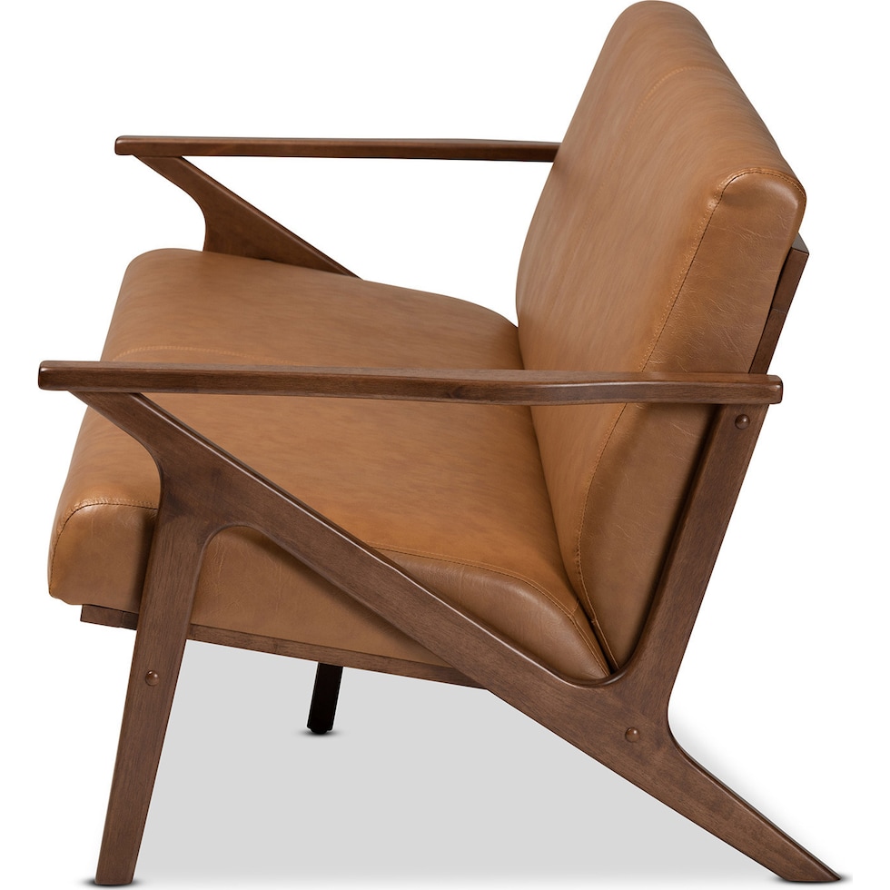andrea light brown sofa   