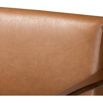 andrea light brown sofa   