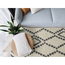 anejo white rug   