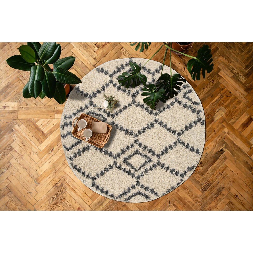 anejo white rug   