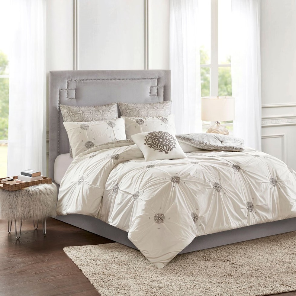 angela white full queen bedding set   