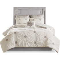 angela white full queen bedding set   