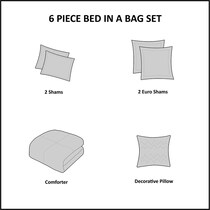 angela white king california king bedding set   