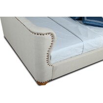 aniston neutral queen bed   