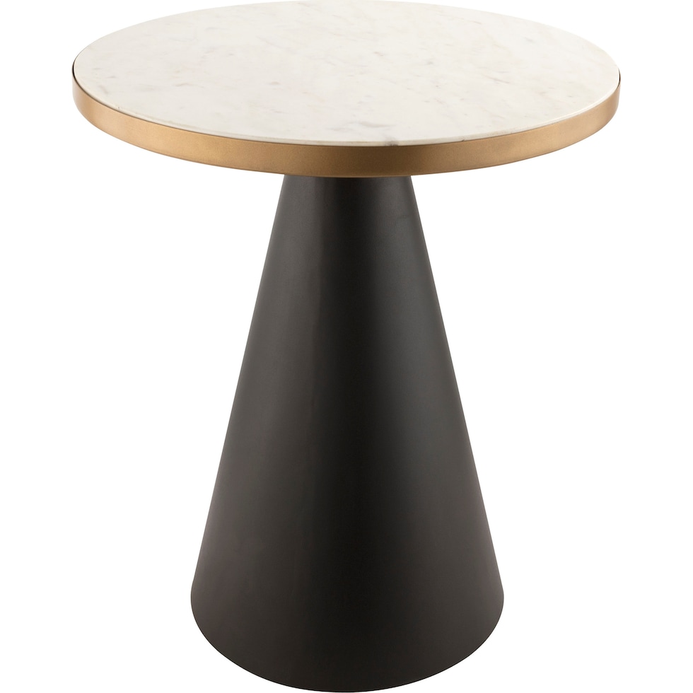 anita black accent table   