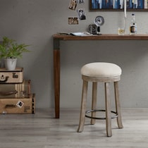 anna white counter height stool   