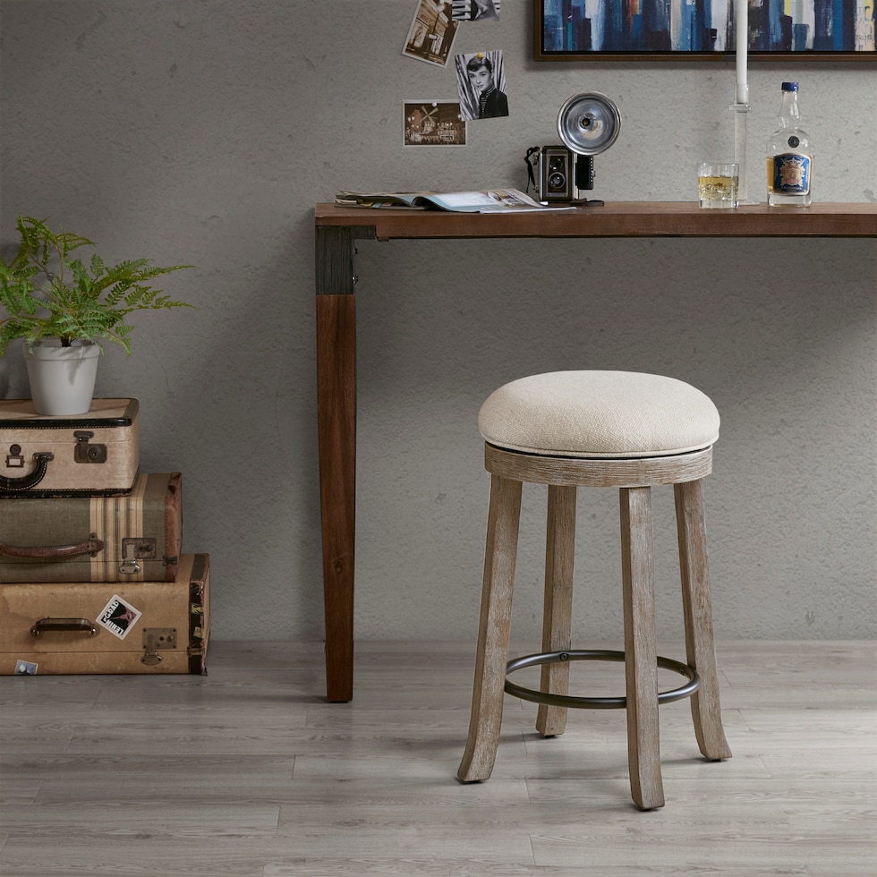 anna white counter height stool   