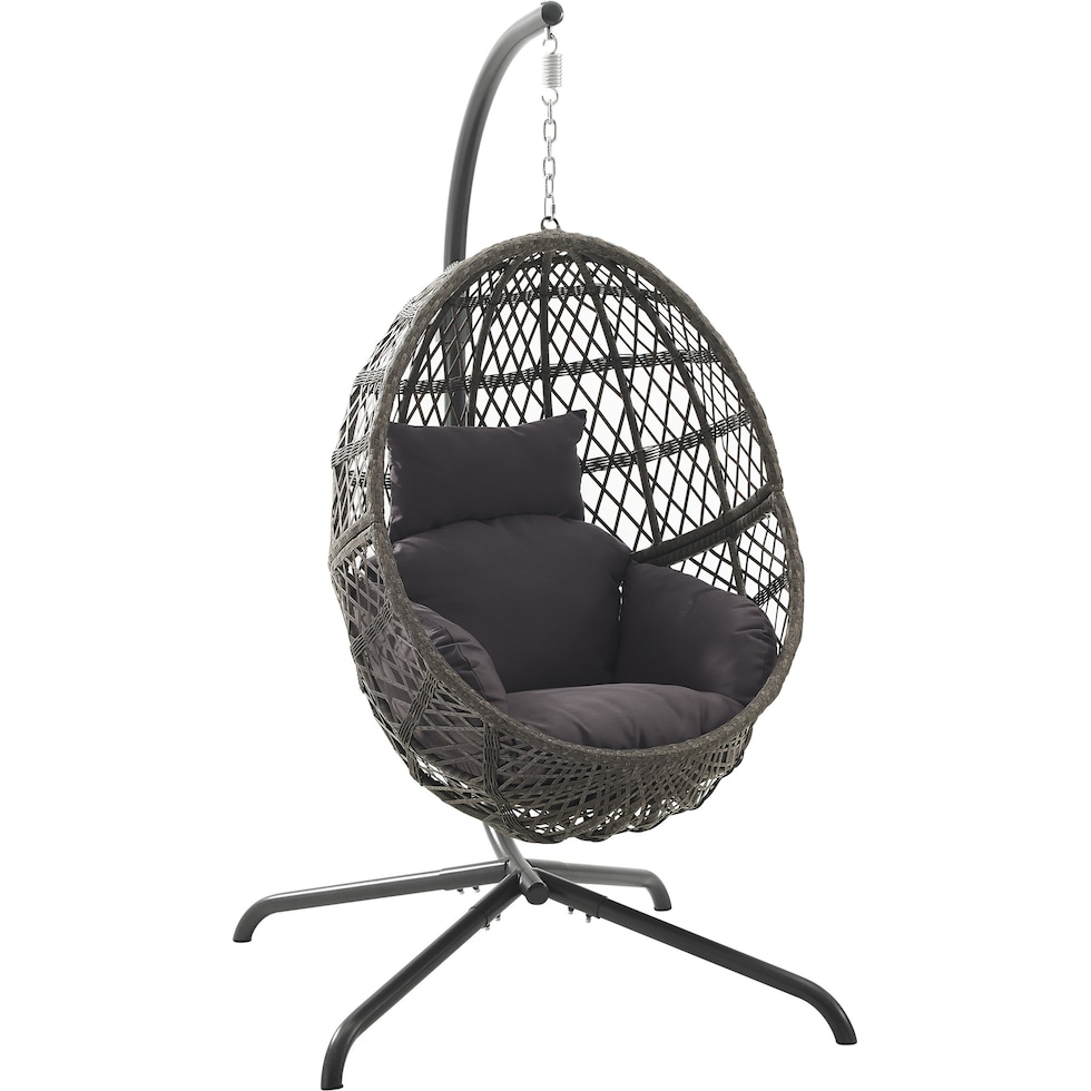 annapolis gray outdoor chair   