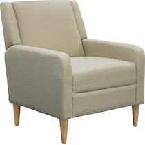 annika neutral accent chair   