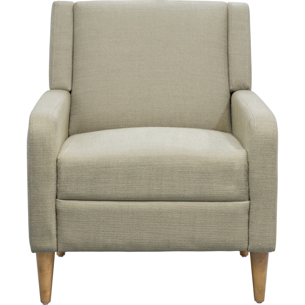 annika neutral accent chair   