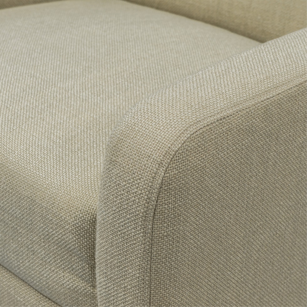 annika neutral accent chair   