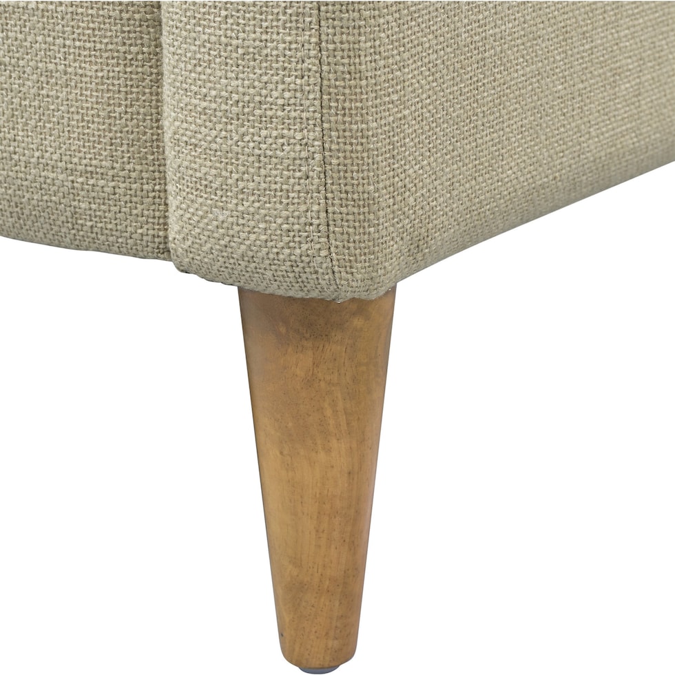 annika neutral accent chair   