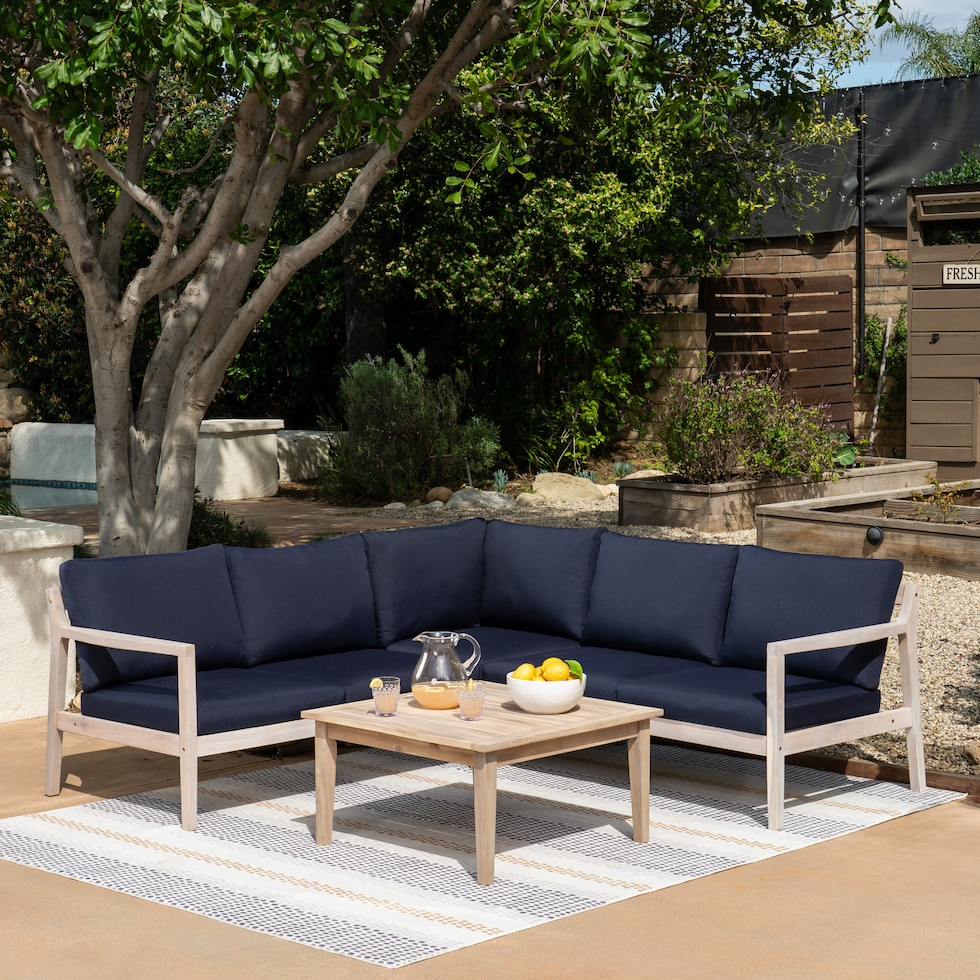 annotto bay blue natural  pc outdoor living   