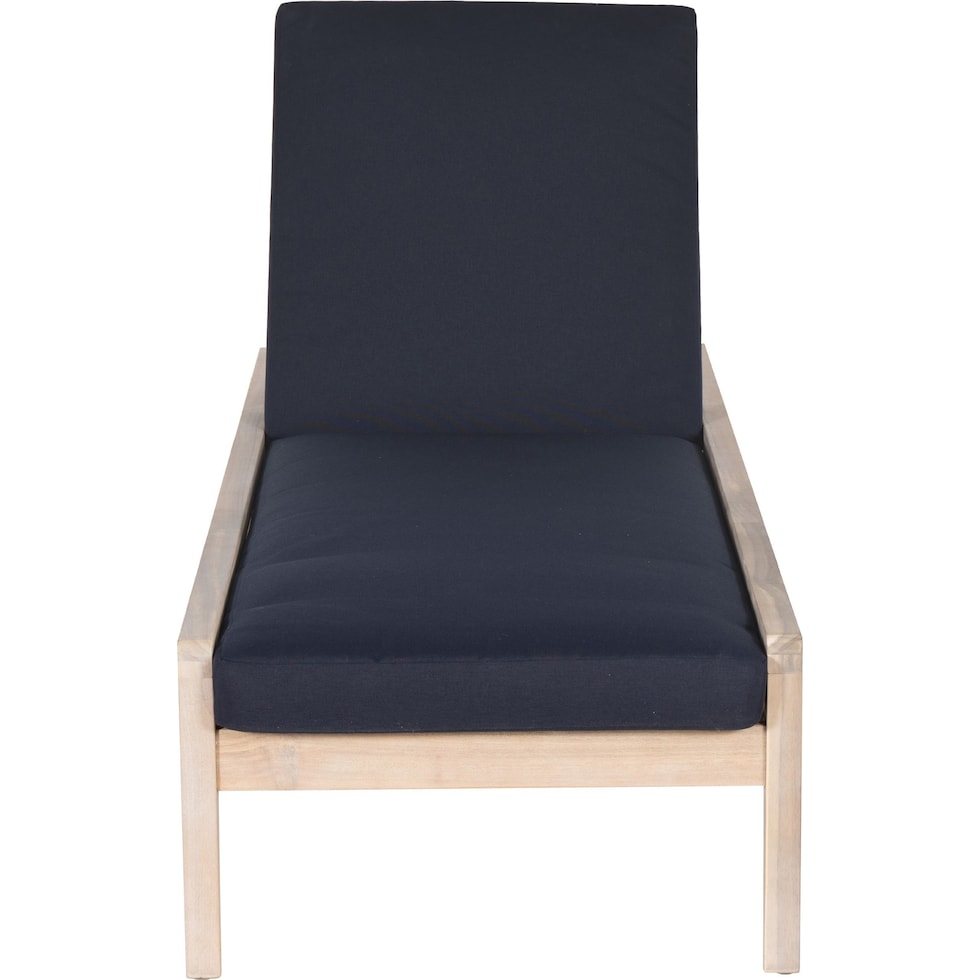 annotto bay blue natural outdoor chaise   