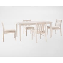 annotto bay light brown  pc outdoor dining   
