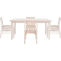 annotto bay light brown  pc outdoor dining   