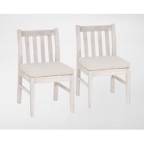 annotto bay light brown outdoor dining chair set   