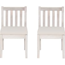 annotto bay light brown outdoor dining chair set   