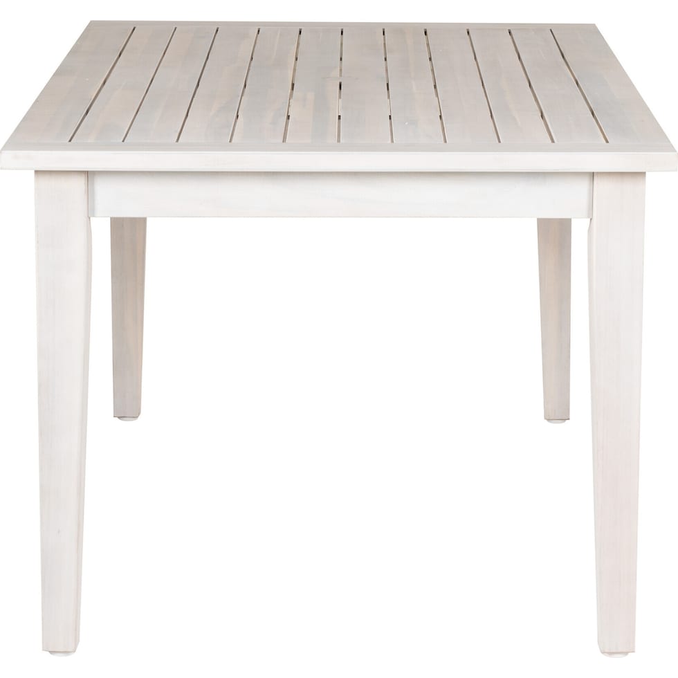 annotto bay light brown outdoor dining table   