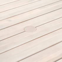 annotto bay light brown outdoor dining table   
