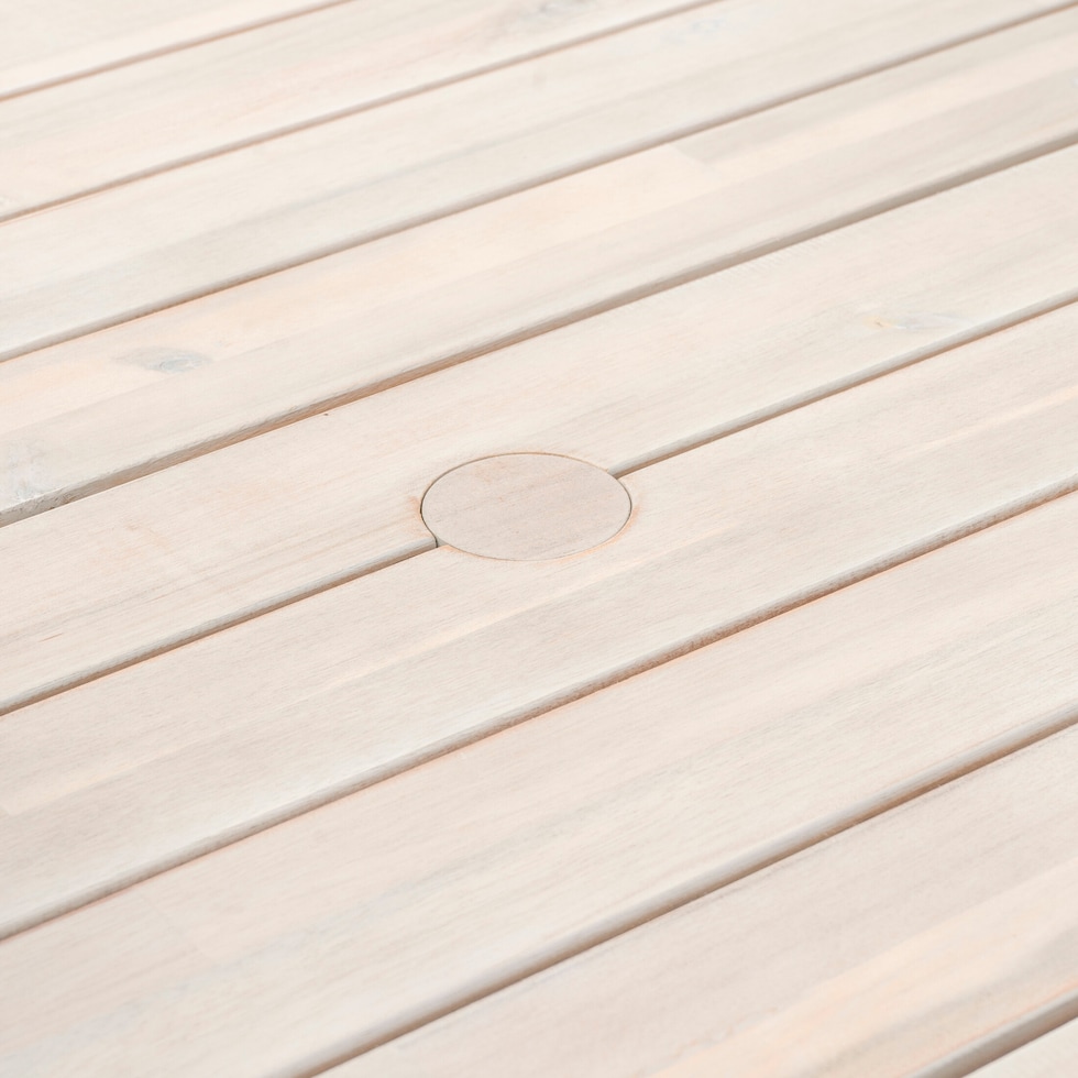 annotto bay light brown outdoor dining table   